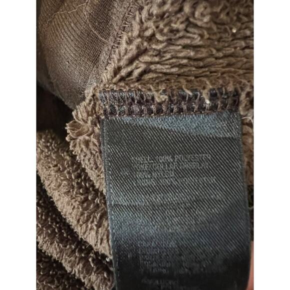 The North Face Osito Fleece Girls Brown Jacket, Size Medium - Picture 7 of 9